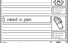 Sentence Structure Worksheets 1st Grade Kidsworksheetfun