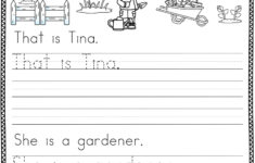 Sentence Tracing Worksheets AlphabetWorksheetsFree