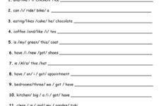 Sentence Writing English ESL Worksheets For Distance Learning And