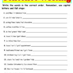 Sentence Writing English ESL Worksheets For Distance Learning And