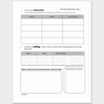 Short Story Outline Template 7 Worksheets For Word PDF Format