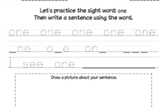 Sight Word Worksheet NEW 901 SIGHT WORDS AND WRITING