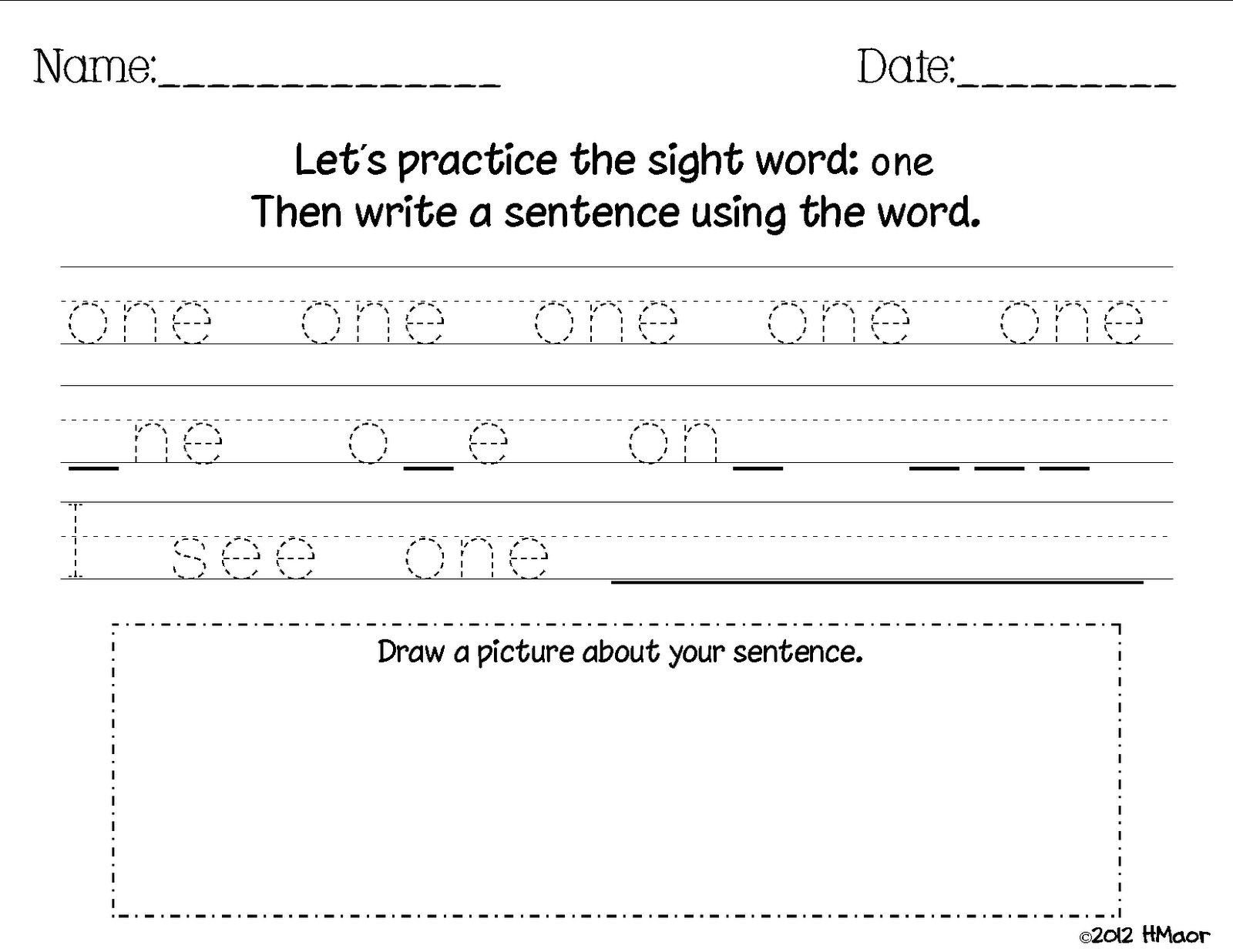 Sight Word Worksheet NEW 901 SIGHT WORDS AND WRITING