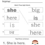 Sight Word Worksheets And Other Free Printables Available At Autismco