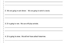 Simple Sentences Worksheet 3rd Grade Worksheet Binesentences Reading