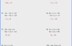 Solving Equations With Variables On Both Sides Worksheet Answer Key
