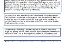 Steps Of The Writing Process Worksheet