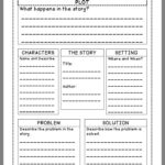 Story Elements Worksheets 4th Grade Story Elements Worksheet Writing