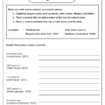 Super Teachers Writing Addresses Worksheet Education World