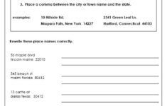 Super Teachers Writing Addresses Worksheet Education World