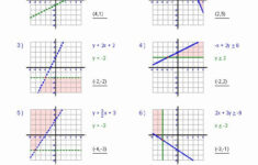 Systems Of Linear Inequalities Worksheet Beautiful Algebra 1 Worksheets