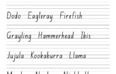 Targeting Handwriting NSW Student Book Year 4 Pascal Press