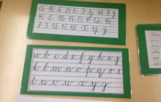 THE LEARNING ARK Elementary Montessori Cursive Writing Set