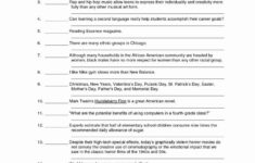 Thesis Statement Practice Worksheet Elegant Respect Worksheet For