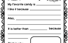 Third Grade Opinion Writing Prompts worksheets Classroom
