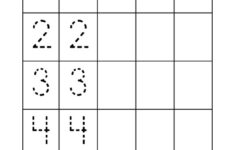 Tracing Numbers 1 5 PRINTABLE Kids Worksheets