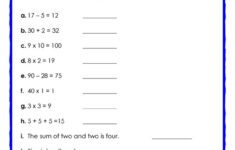 True Or False Number Sentences The Teacher Treasury