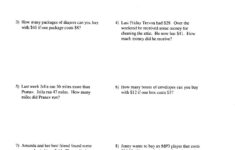 Two Step Equations Worksheet Pdf