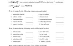 Types Of Chemical Reactions Worksheet Db excel