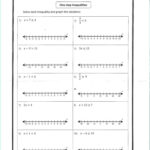 Usual Writing Inequalities From Word Problems Worksheet P 7 Db Excel