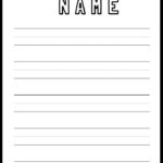 Wonderful Free Worksheet Writing Name Trace Your Name Worksheets