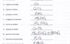 Worksheet Chemical Formula Writing Worksheet Worksheet For Db excel