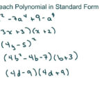 Write Each Polynomial In Standard Form YouTube