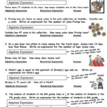 Write Expressions Word Problems Worksheets 2020 Fill And Sign