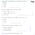 Write The Numbers In Words Form Worksheet Turtle Diary