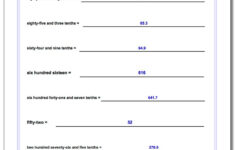 Write Word From In Standard Form