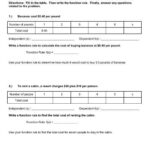 Writing A Function Rule Worksheet Hw Writing Functions Rules D2 Pdf In