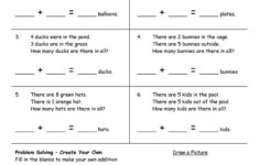 Writing Addition Sentences Worksheet Have Fun Teaching