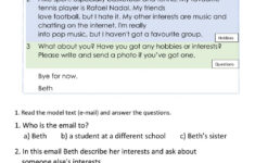 Writing An Email Exercise For Elementary