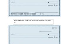 Writing Checks Worksheet