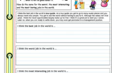 Writing Clinic Creative Writing Prompts 6 The Best Job In The