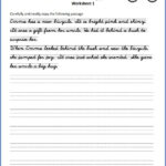 Writing Cursive Passages Free And Printable Worksheets K5 Learning