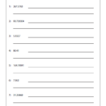 Writing Decimals In Word Form Worksheet Pike Productoseb Co
