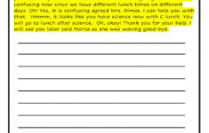 Writing Dialogue Worksheet