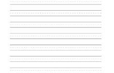 Writing Dotted Line Template Worksheet Free ESL Printable Worksheets