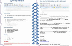 WRITING EMAILS English ESL Worksheets For Distance Learning And