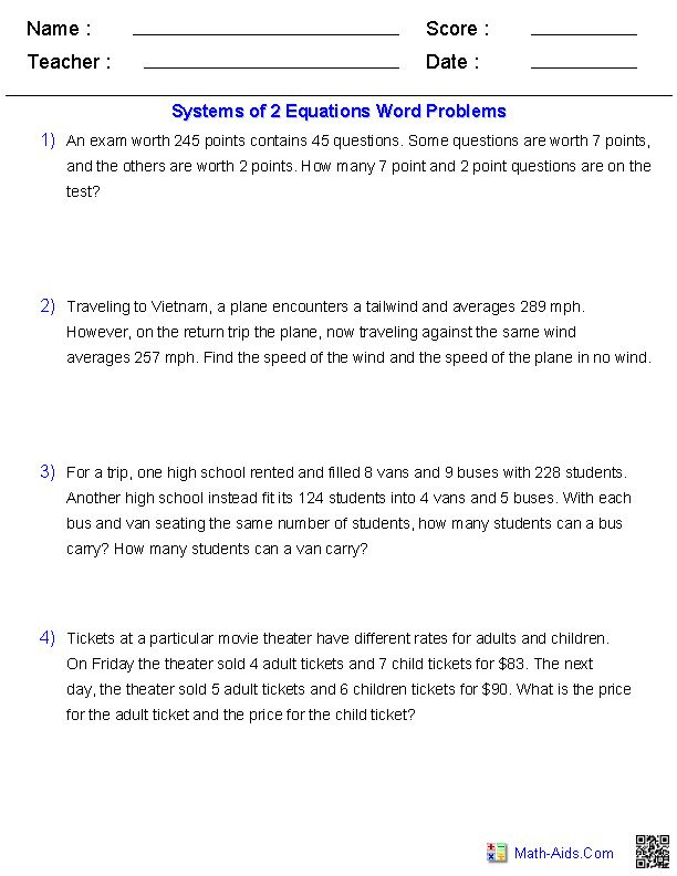 Writing Expressions Word Problems Worksheet Writing Worksheets