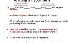 Writing If Then Hypothesis Worksheets