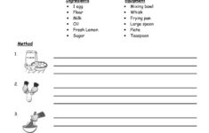 Writing Instructions Recipes Making Pancakes TMK Education