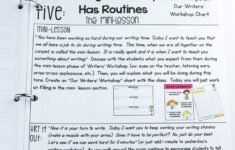 Writing Lesson Plans For Kindergarten First Grade