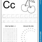Writing Letter C Worksheet Writing A Z Alphabet Exercises Game For