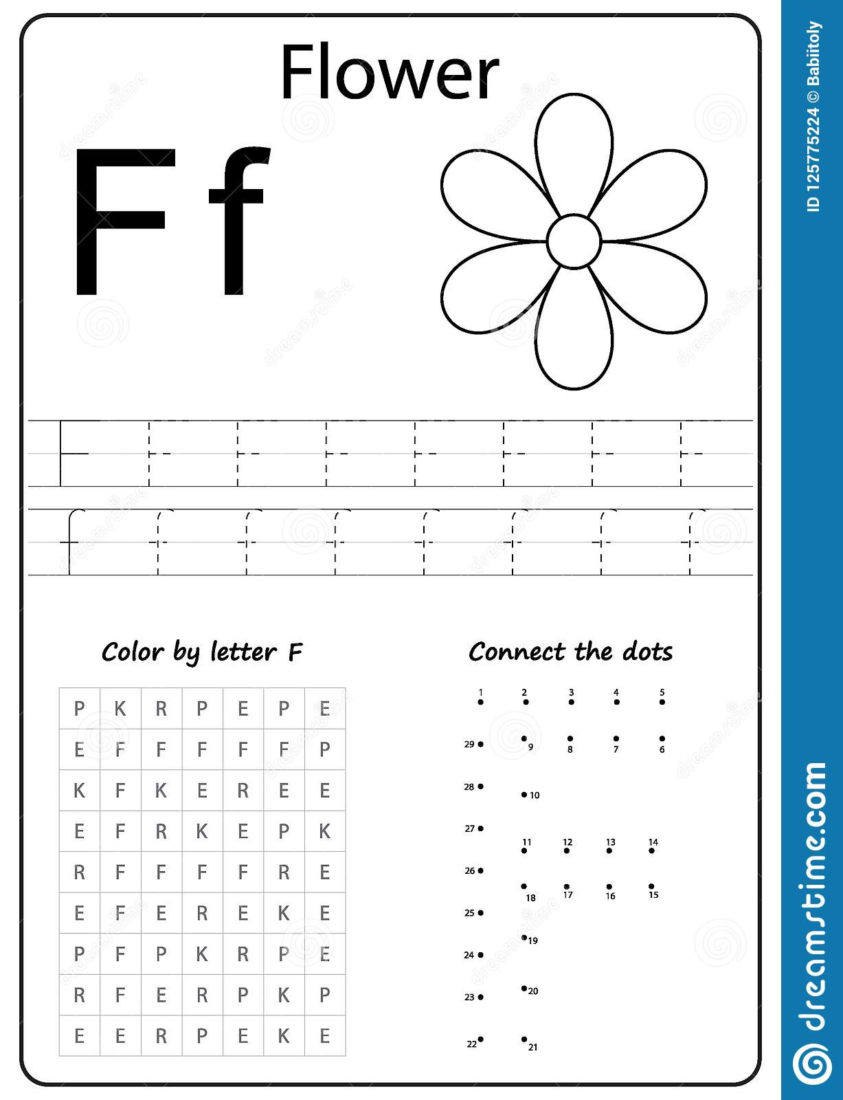 Writing Letter F Worksheet Writing Az Alphabet Exercises Game Db 