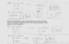 Writing Linear Equations Worksheet Answer Key Db excel