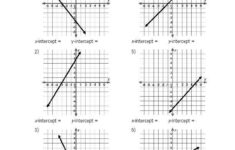 Writing Linear Equations Worksheet Answers Writing And Graphing Linear