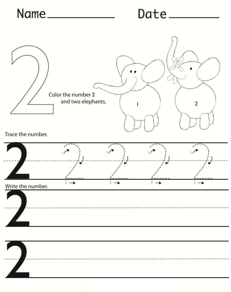 Free Printable Number Writing Worksheets | Writing Worksheets