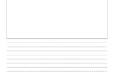 Writing Paper With Picture Box Madison s Paper Templates